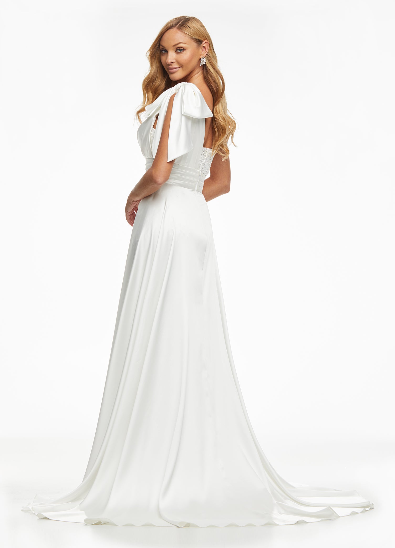 Ashley-Lauren-11104-ivory-overskirt-back-one-shoulder-train-satin