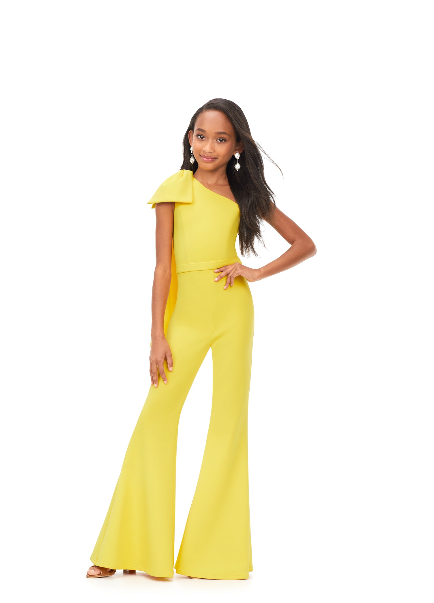 Yellow all in store one jumpsuit