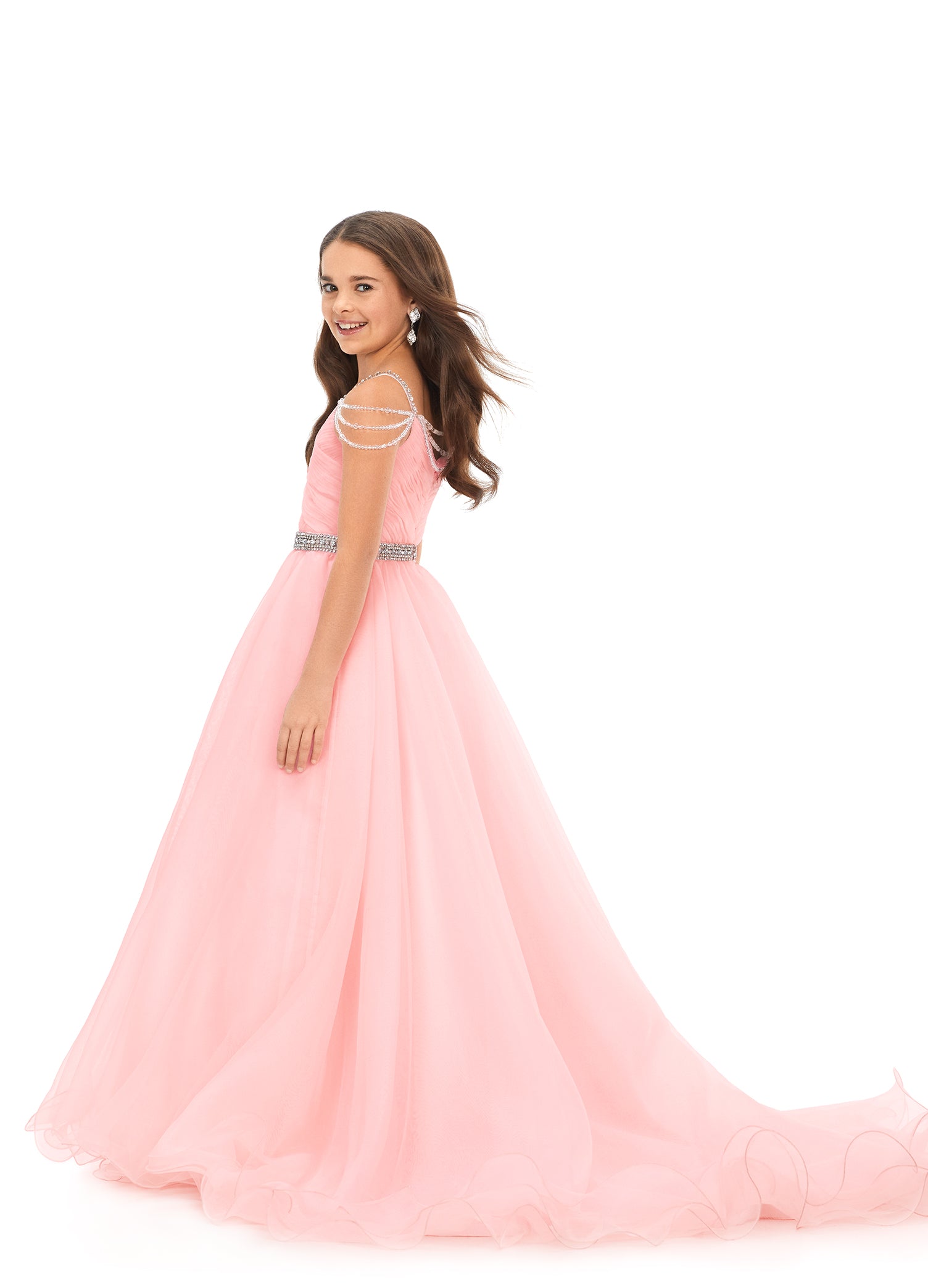 Pink prom clearance dresses for kids