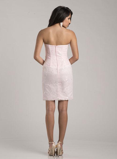 Blush reception clearance dress