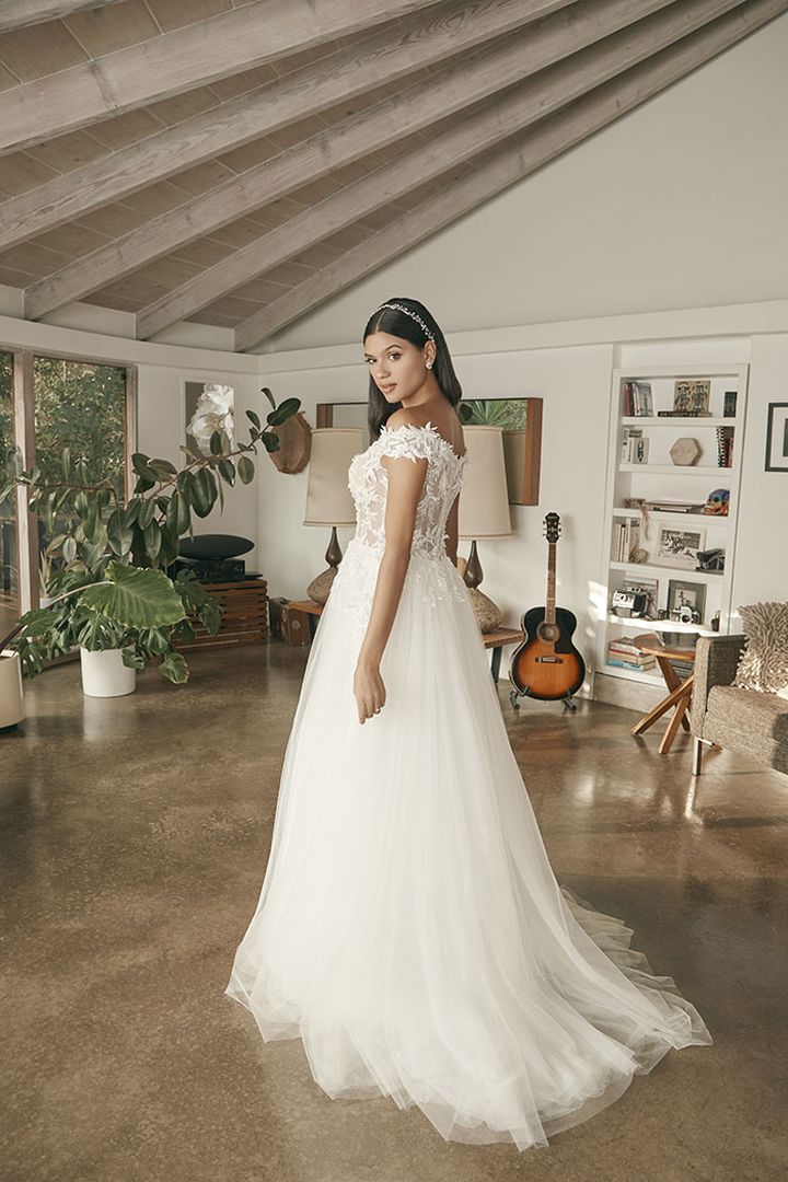 Champagne Wedding Dress Casablanca