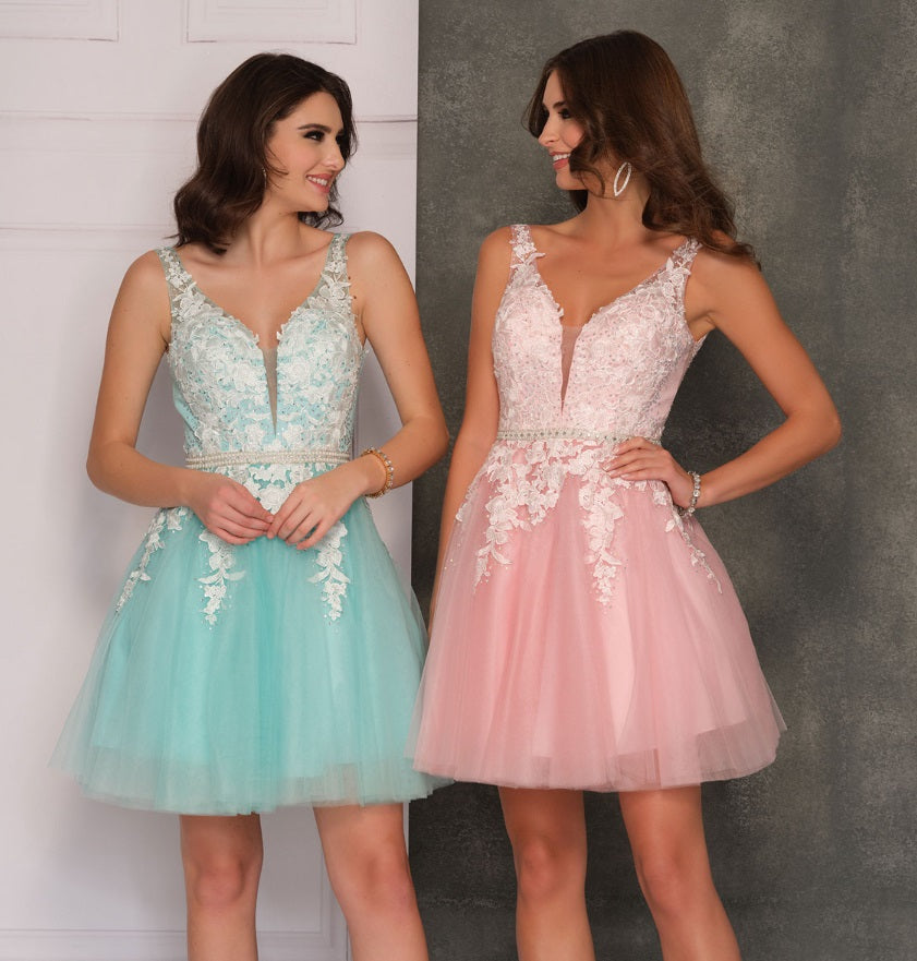 Ivory rose cheap homecoming dresses