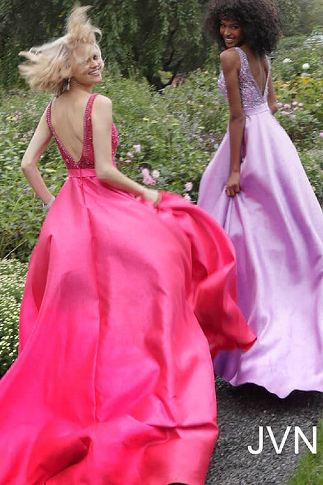 Cache Prom Dress Open Back