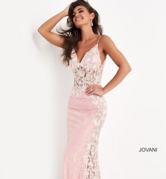 Jovani 2018 Prom Dresses Baby Pink