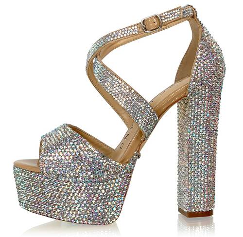 How to Make Your Own Shoes for Prom - How to DIY Glitter Heels