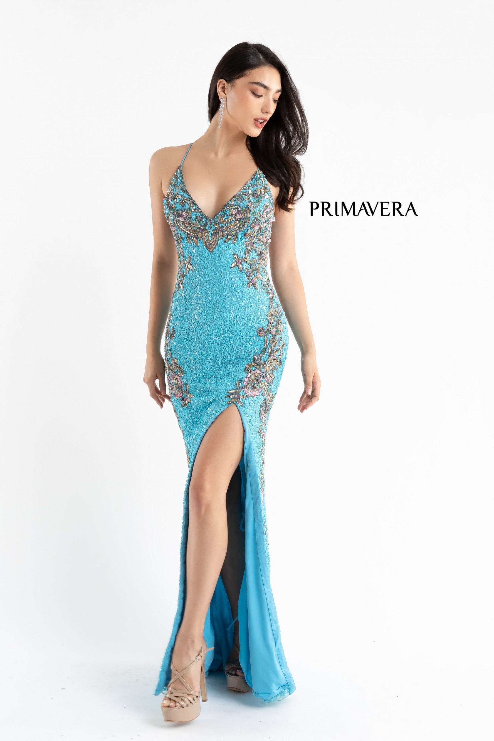 Turquoise hotsell pageant dress