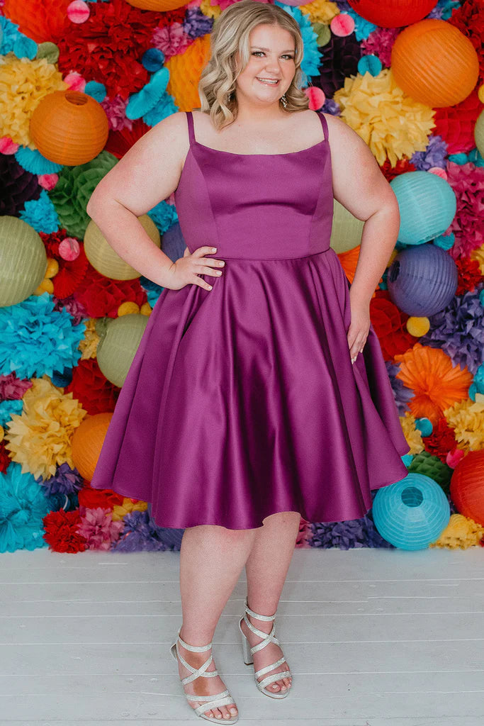 full figured cocktail dresses