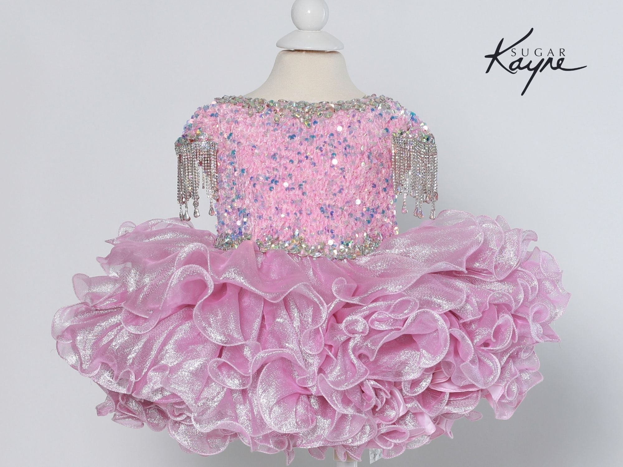 Cotton Candy Pageant Dress