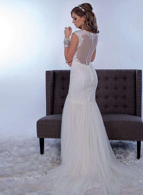 Tight fitted outlet mermaid wedding dresses