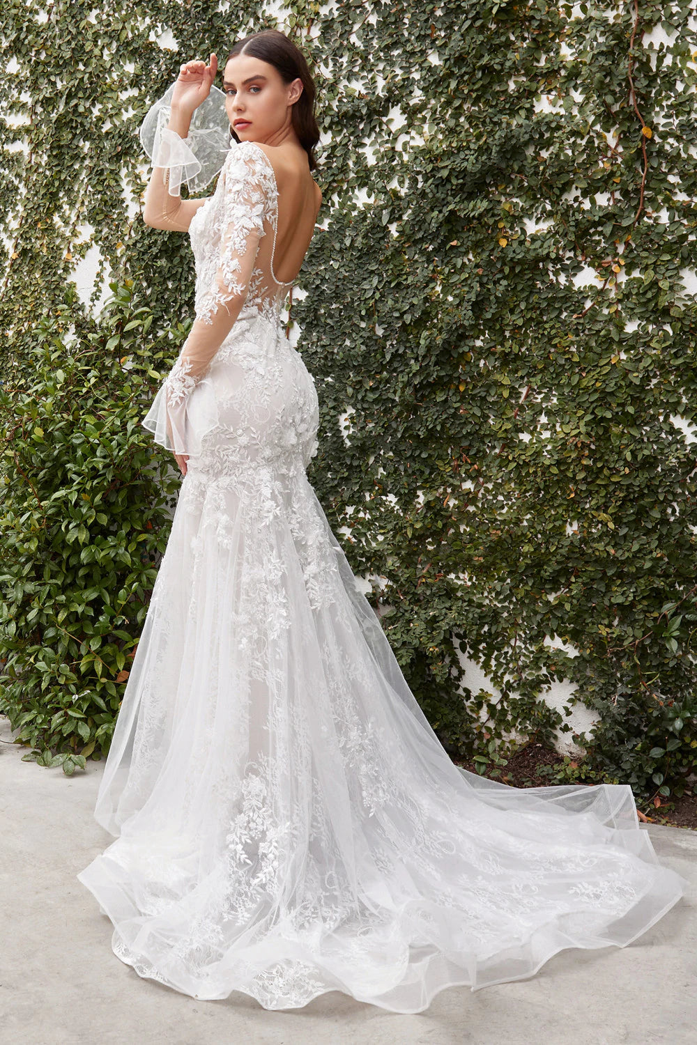 2019 long store sleeve wedding gowns