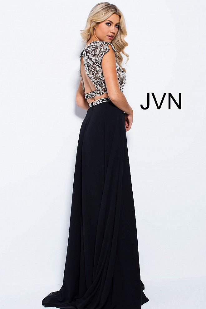 Flowy Black Prom Dresses