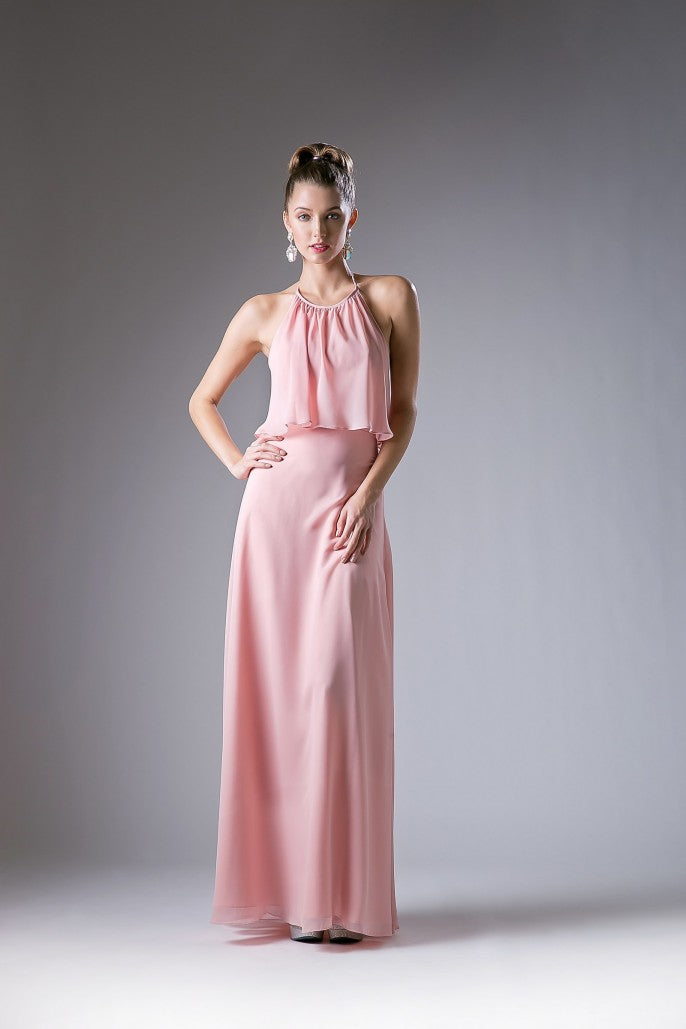 Draped Formal Dress